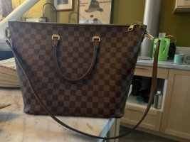 Louis Vuitton Brown Monogram Glace Leather Ricky Travel Bag Silver Hardware, 2010