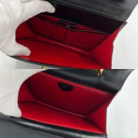 vintage gancini double flap interior.jpg