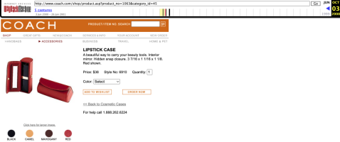 Coach 6910 LIPSTICK CASE Oct 2000.png