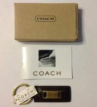 7256 Coach logo key fob made in Italy.JPG