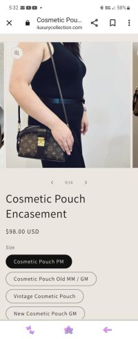 Has anyone purchased the new Pochette Cosmétique GM