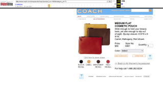 6991 medium flat cosmetic pouch 2001 makeup case.png