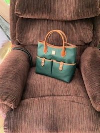Short Handle Tote Pebbled Leather Forest.jpg