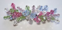 Tallhopes pastel Swarovski crystal bling fringe barrette hair gem.jpg