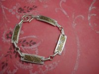 DownToTheWireDesigns sterling and patterned brass bracelet.jpg