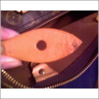 Louis Vuitton Leather Zipper Pull Replacement