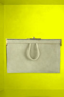 Gray leather Partition clutch.jpeg
