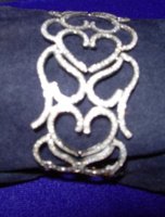 Facing 2 - Bangle Bracelet 18K white gold Diamonds 25.189grms. 5.77carats 776 Pcs.JPG