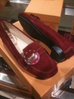 Lane button red suede 245 and 50% off.jpg