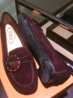 Lane button red suede 245 and 50% off.jpg