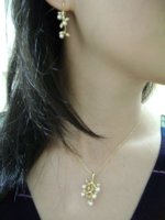 Mikimoto Olive YG Earrings and Pendant.jpg