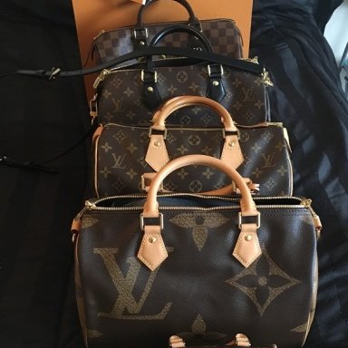 Louis Vuitton Write Off Louis Vuitton Small Shopping Bag and Receipt