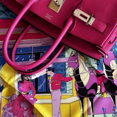 Samorga Chanel My Perfect Mini Flap Bag Organizer 1.2mm Baby Pink