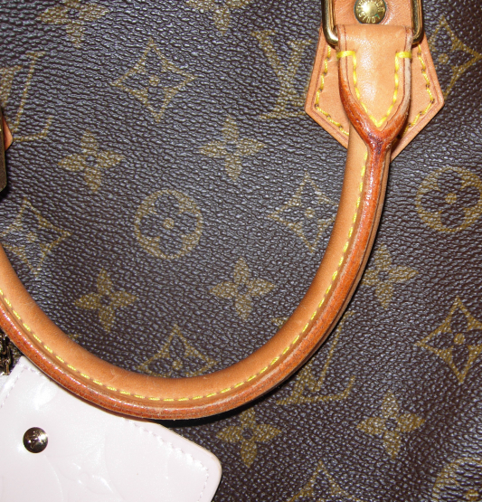 louis vuitton leather peeling