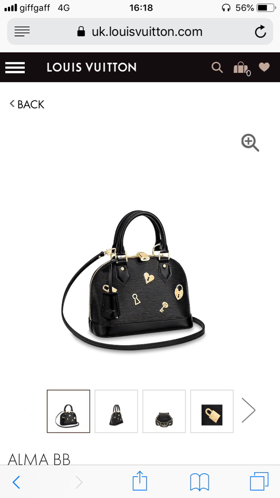 How to lock on LV Alma BB? 