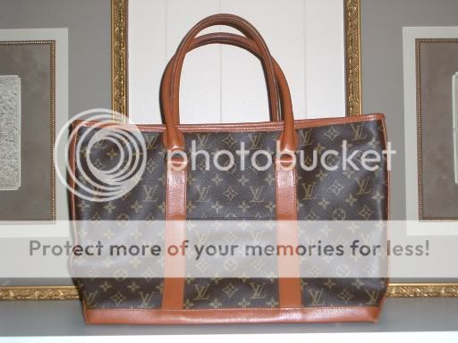 LOUIS VUITTON Monogram Sac Weekend PM Vintage Tote Hand Bag