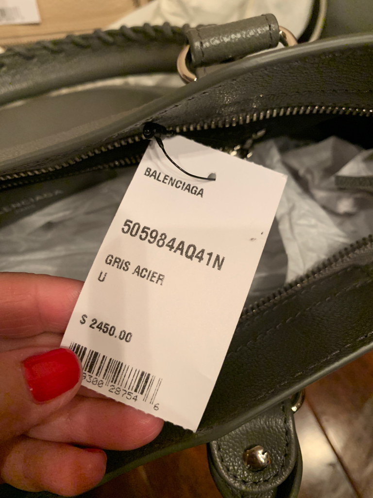 Balenciaga from Nordstrom missing tag | PurseForum
