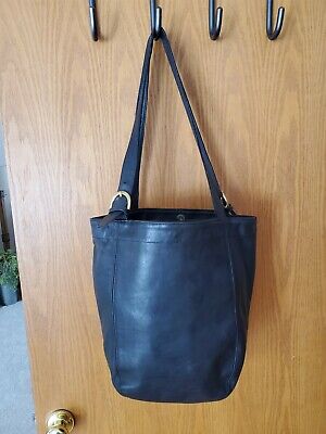 vintage black square coach purse, 90's coach bag, real leather, made in  the USA