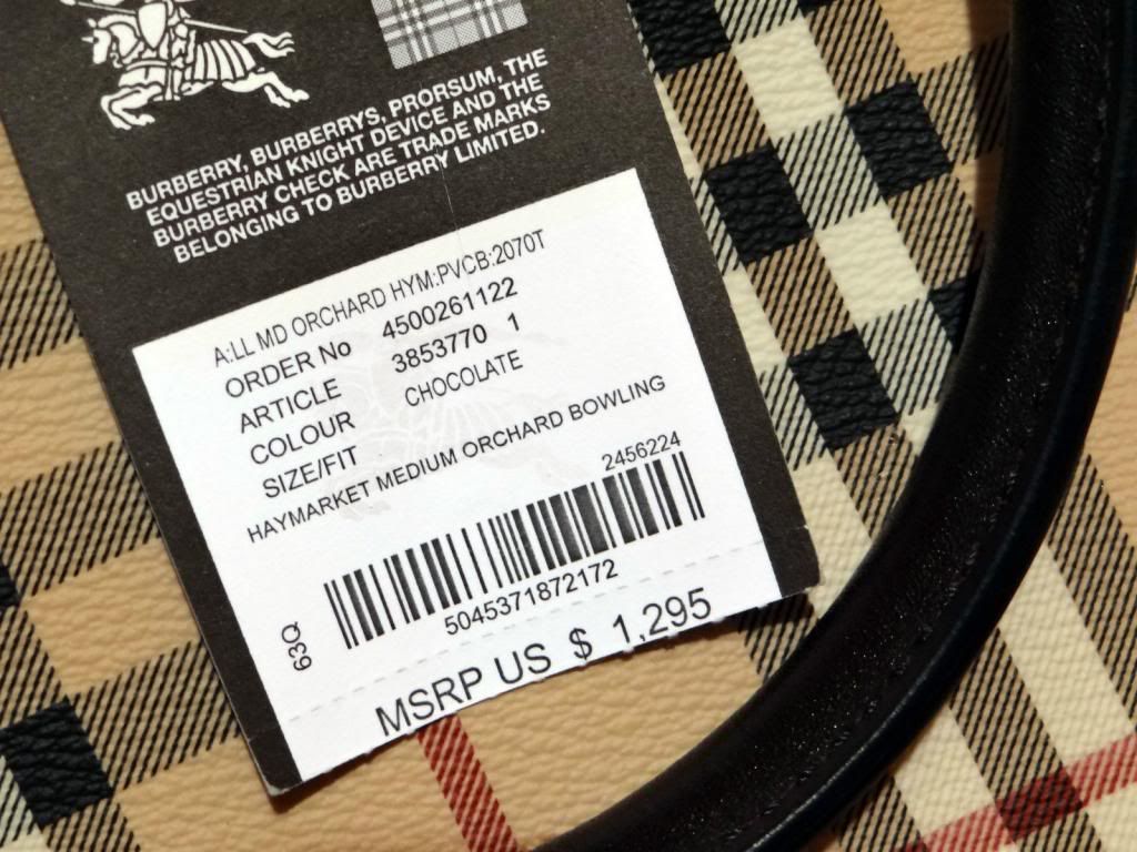 Authenticate This Burberry >>> Please read the rules & use the format in  post #1, Page 113