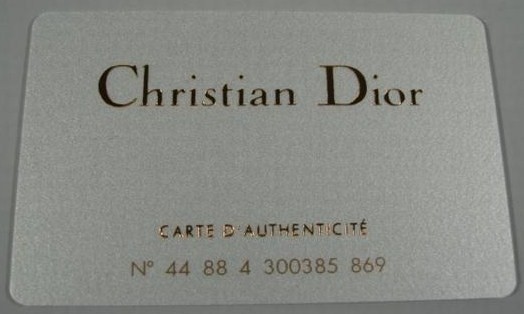 Lady dior authenticity cards : r/dior