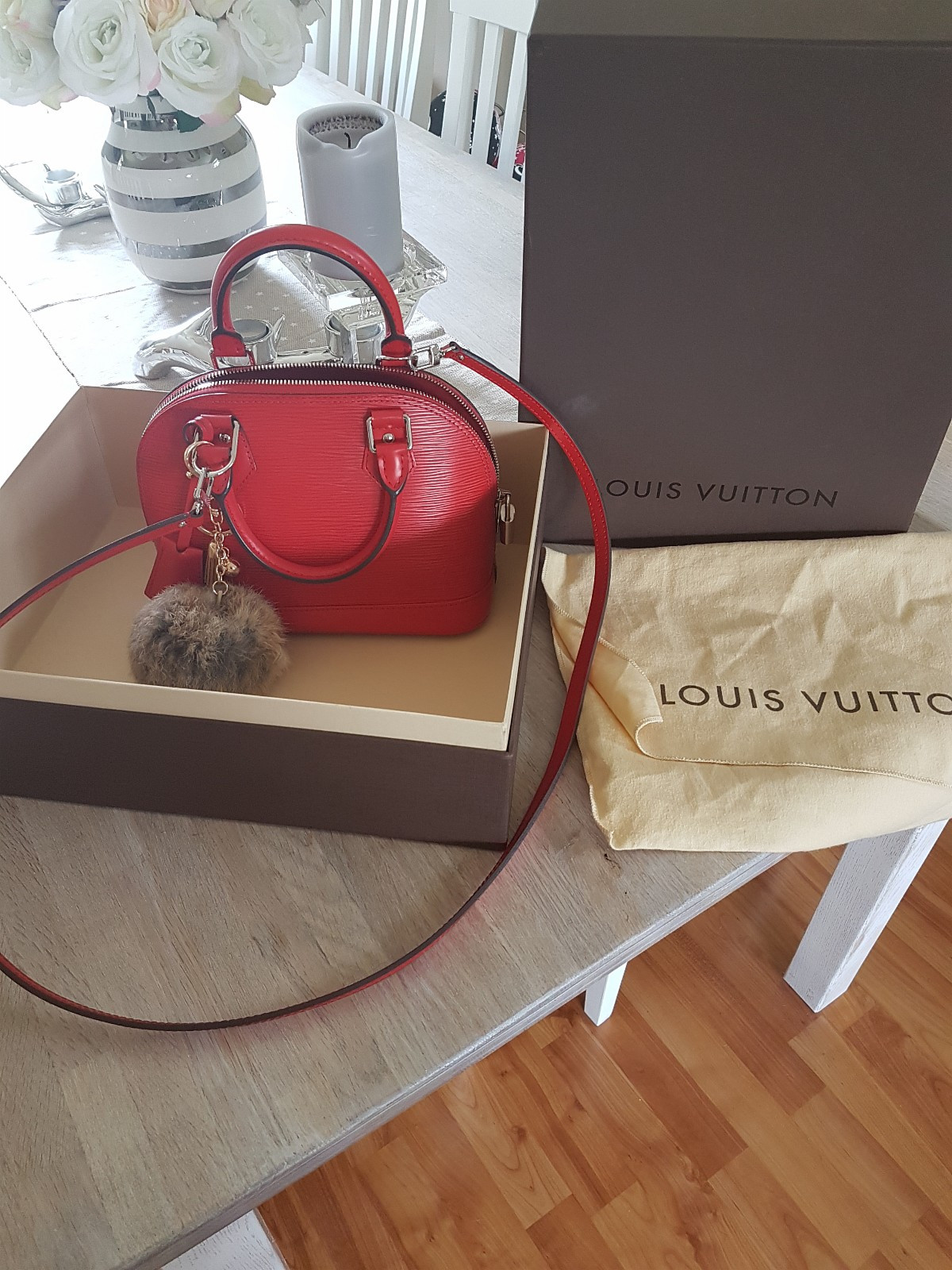 Louis Vuitton Piment Epi Alma BB - Preloved for less at Love that Bag.