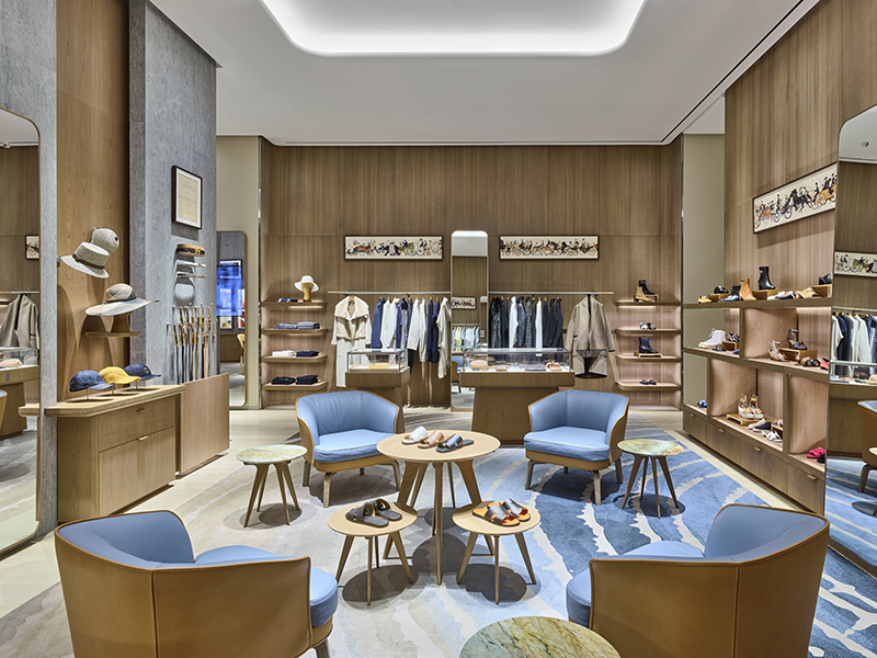 Interior of Hermes at Somerset South