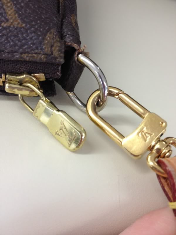 Replacement Louis Vuitton Zipper Pull - Used