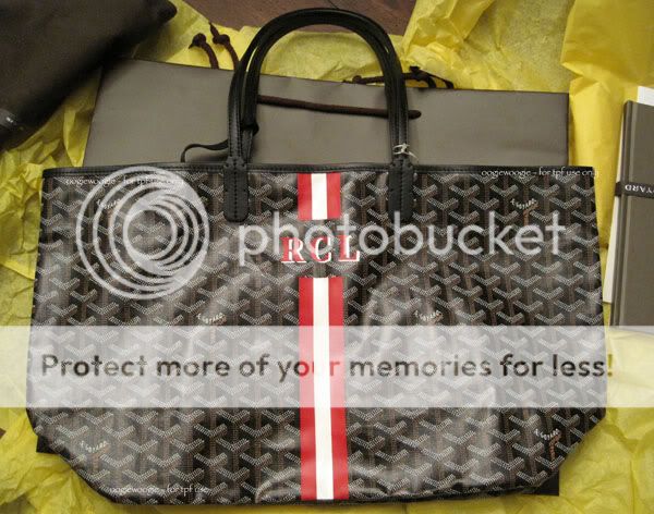 Is this Goyard bag a good deal? Sticky handles and initials.. : r