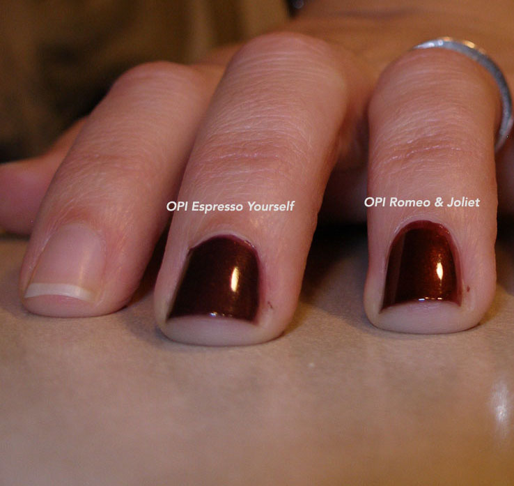 OPI vs Chanel nail polish (pics) | PurseForum