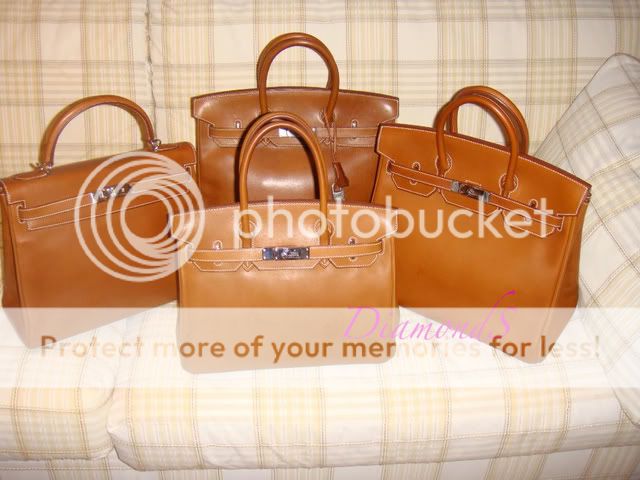 Hermes HAC Birkin Bag Ebene Barenia with Palladium Hardware 32