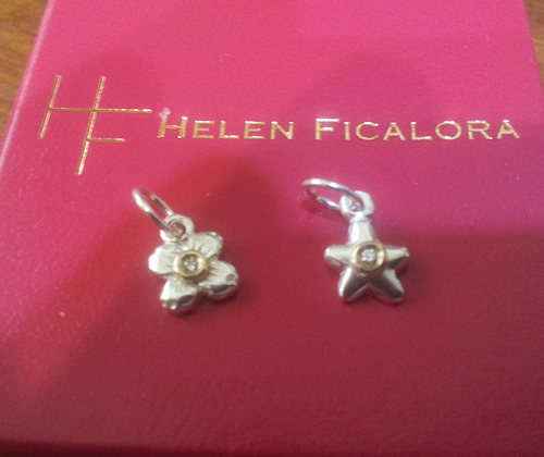 Helen Ficalora Flat Diamond Stud Earrings