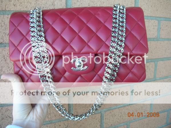 My First Chanel - 2007 Red Flap W/ Bijoux Chain!