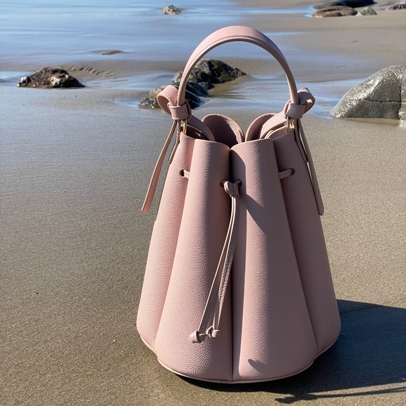 Polene, Bags, Polene Number One Nano Bag Nude Textured Leather Nwt