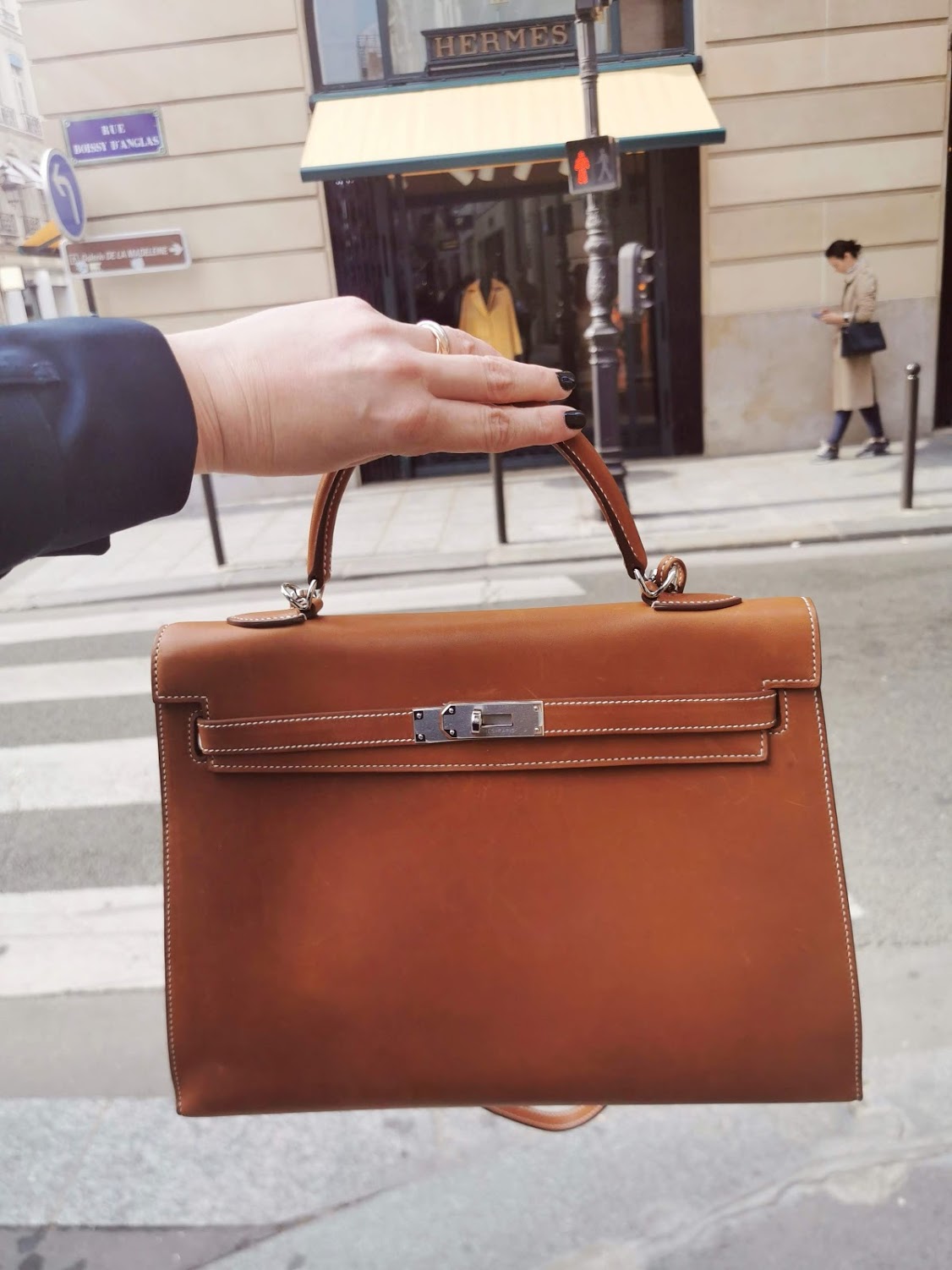 hermes barenia patina