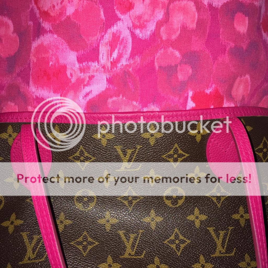 Louis Vuitton IKAT Neverfull GM Pink Fuchsia Monogram Large