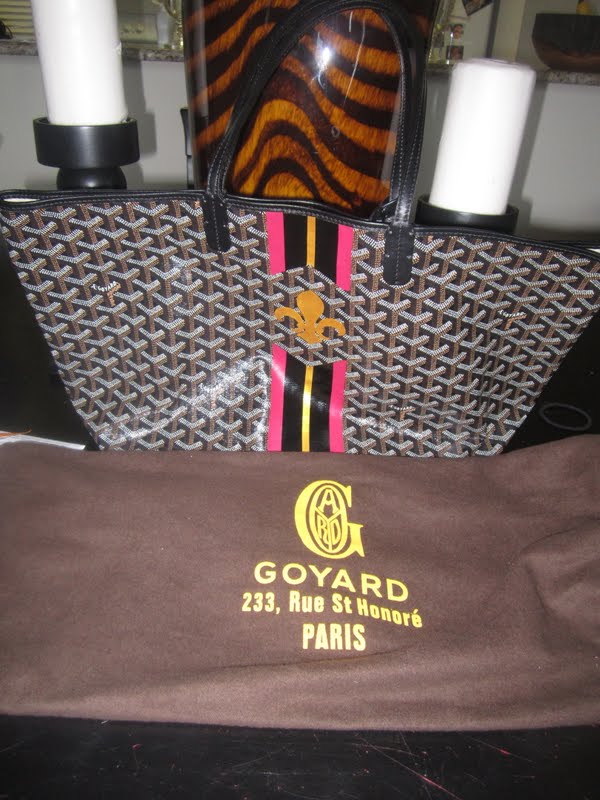 Musings of a Goyard Enthusiast: The Goyard Personalization