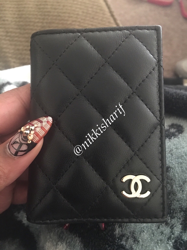 Chanel Card Holder With Cuff