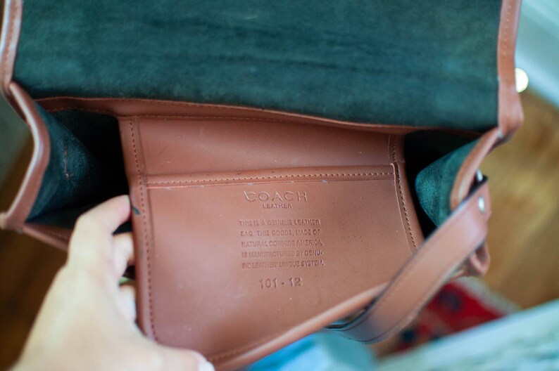 1970's Vintage Coach Style Designer Purse 101-12 Shoulder image 4
