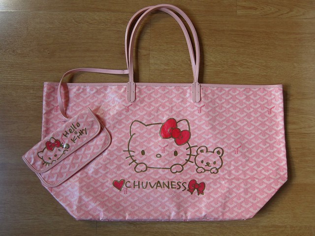 i went crazy yesterday🙈 #nyc #goyardtote #goyardbag #nyccreator #pink, pink  goyard bag