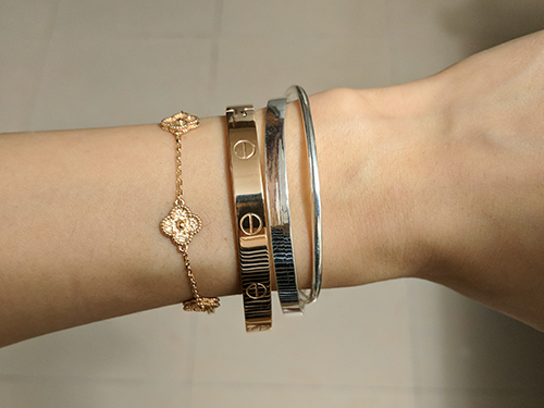 Sweet Alhambra bracelet, 6 motifs