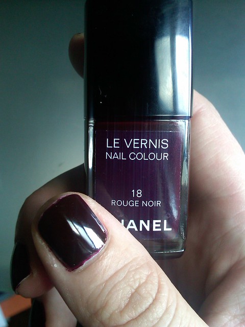 Chanel Rouge Noir (18) Le Vernis Nail Colour Dupes & Swatch Comparisons