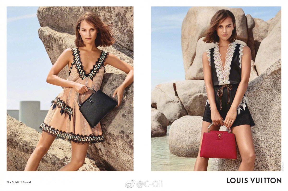 Alicia Vikander Louis Vuitton Holiday 2020 Campaign