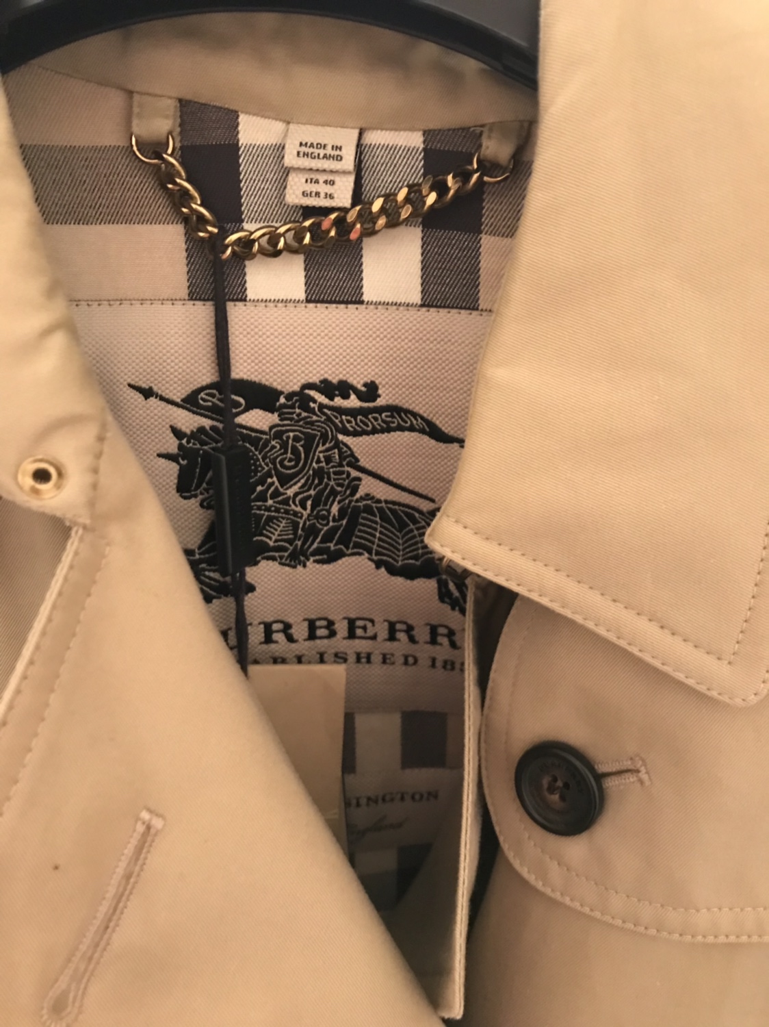 Burberry Heritage Trenchcoat Sizing | PurseForum