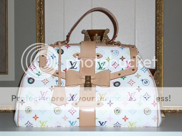 Louis Vuitton 2003 Pre-owned Eye Miss You Handbag - White