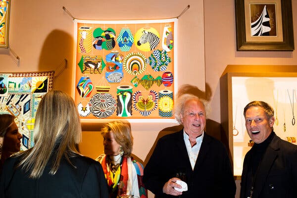 Graydon Carter, the editor of Airmail, attended the opening. 