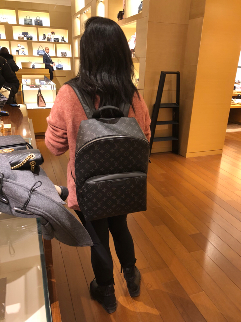 celebrity louis vuitton josh backpack